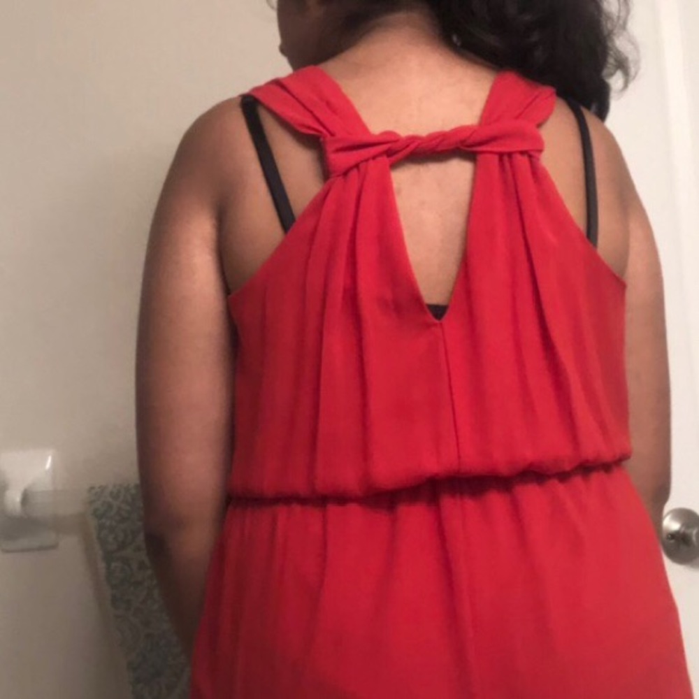Red romper - Picture 2 of 3